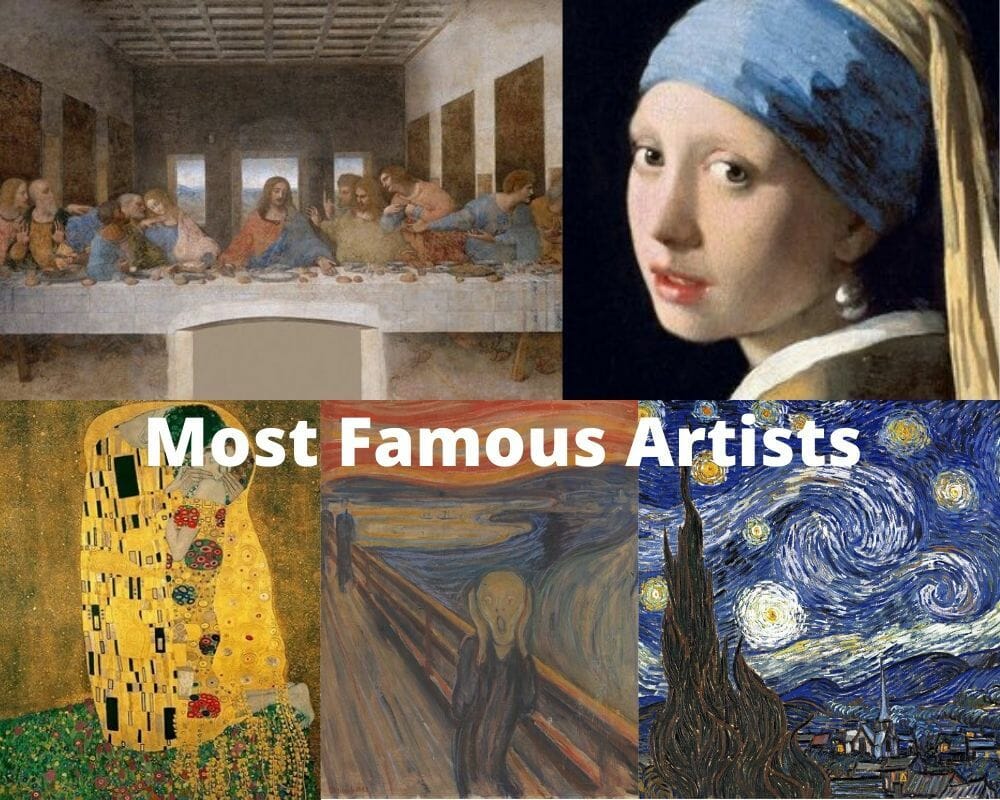 Artistas y pintores más famosos de todos los tiempos 1