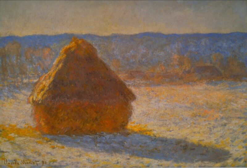 Serie de Pajares de Monet (1890-1891) 1